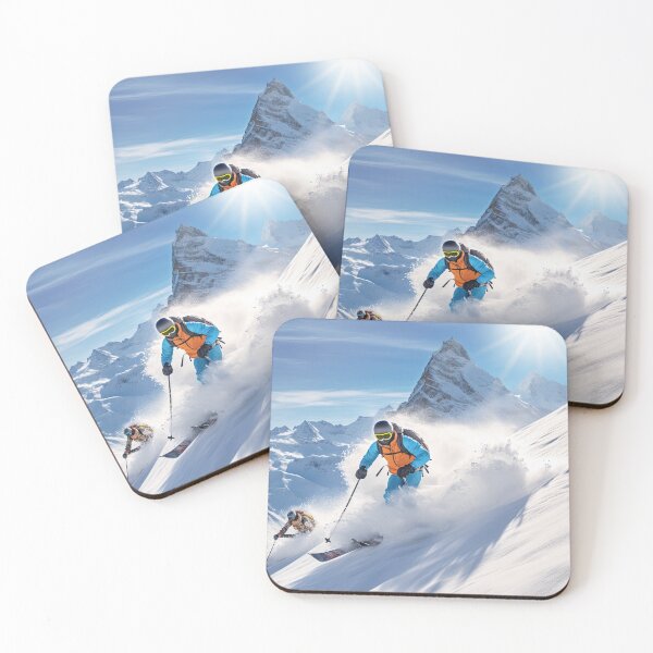 Item preview, Alpine Thrills: Art for Ski Enthusiasts designed and sold by PrimePixDesigns.