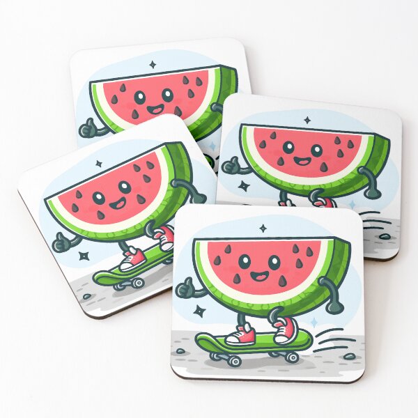 Item preview, Skating Watermelon designed and sold by omerfdln34.