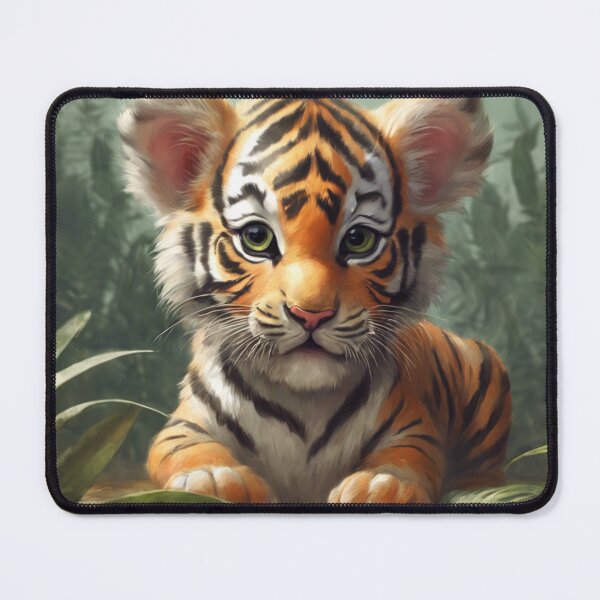 Item preview, Cartoon Baby Tiger designed and sold by mochicodesign.