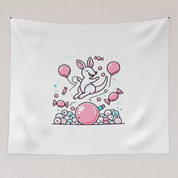 Item preview, Bouncing Kangaroo Candy Bliss designed and sold by omerfdln34.