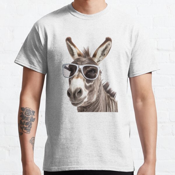 Item preview, Donkey Wearing Sunglasses designed and sold by TheAnimalZ00.