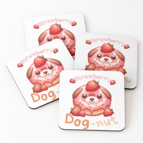 Item preview, Strawberry dog-nut designed and sold by Fr0mtheMachine.