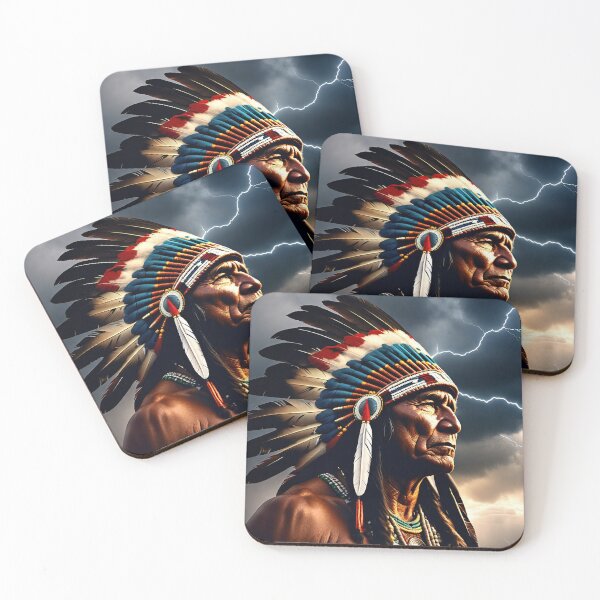 Item preview, Native American cheif designed and sold by Darian Melton.