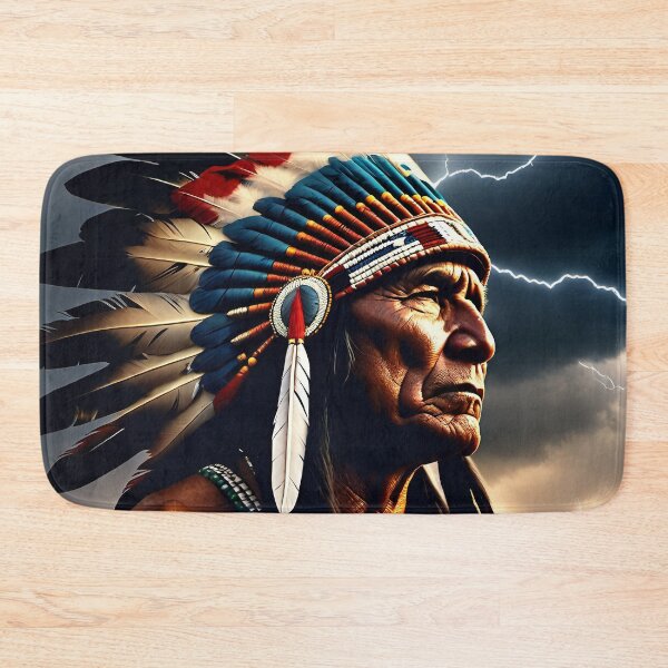 Item preview, Native American cheif designed and sold by Darian Melton.