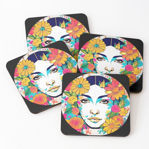 Item preview, Flower Portrait 21 designed and sold by Dose of Dysfunction.
