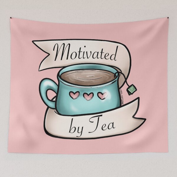 Item preview, Motivated by Tea designed and sold by LadyCaffiene.