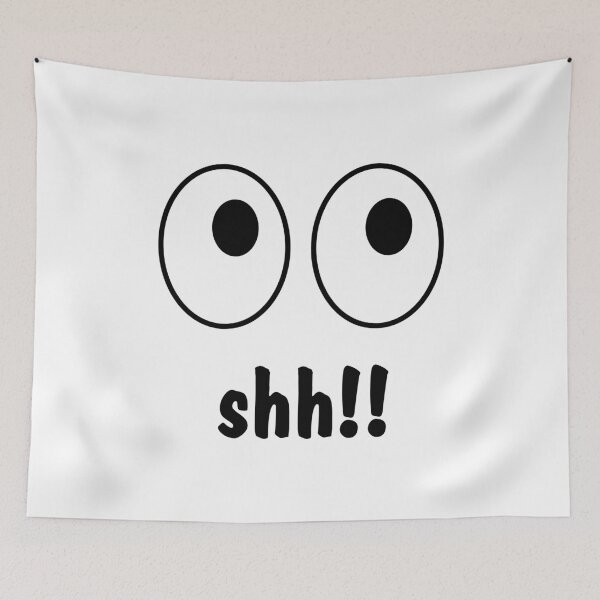 Item preview,  Shh - Silence designed and sold by DMJPRINT.