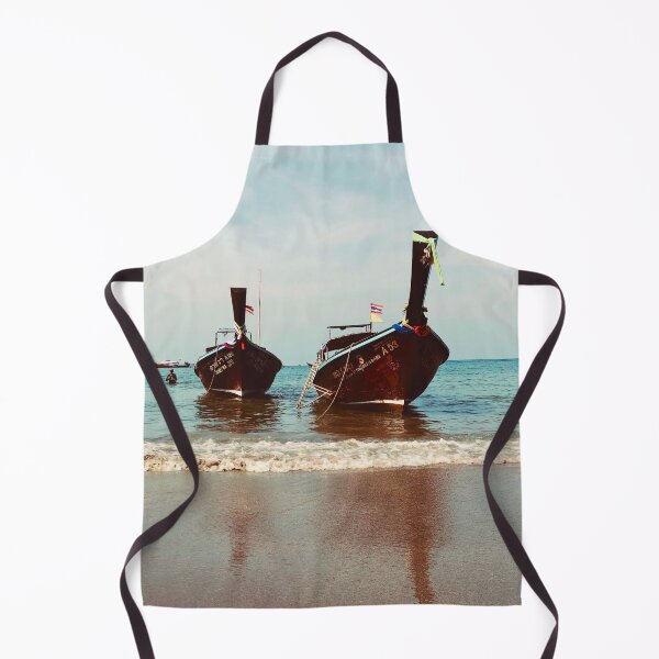 Item preview, Waiting Long Tail Boats designed and sold by LuizaK.