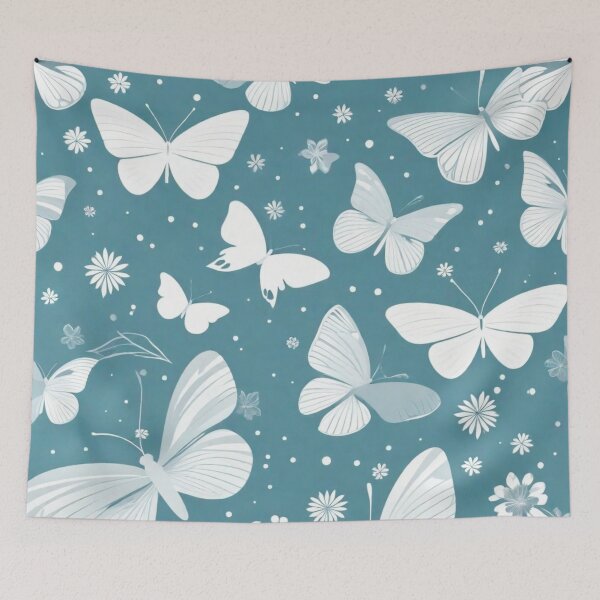 Item preview, 021 White Butterfly in Nordic Minimalist Design designed and sold by Alexis Art Collection.