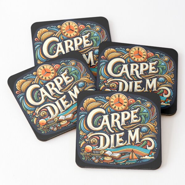 Aperçu de l'œuvre Carpe diem, typographie créée et vendue par maxmaj.