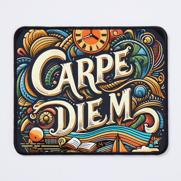 Item preview, Carpe diem, typography designed and sold by maxmaj.