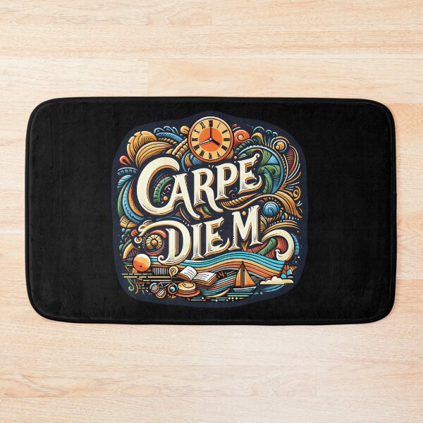 Item preview, Carpe diem, typography designed and sold by maxmaj.