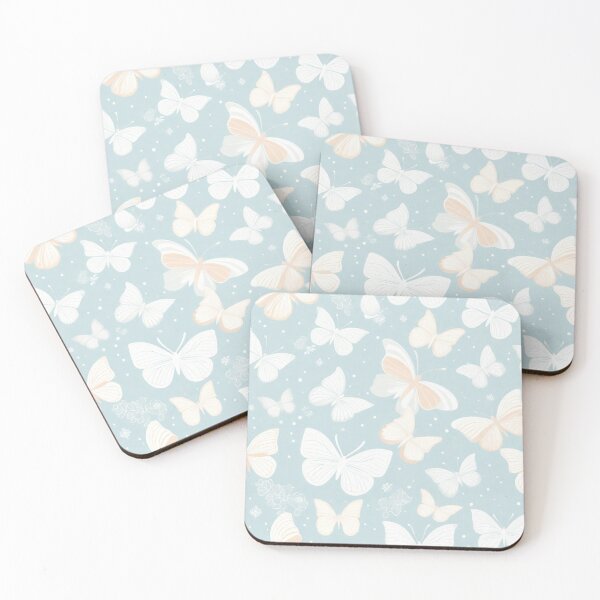 Item preview, 022 White Butterfly in Nordic Minimalist Design designed and sold by Alexis Art Collection.