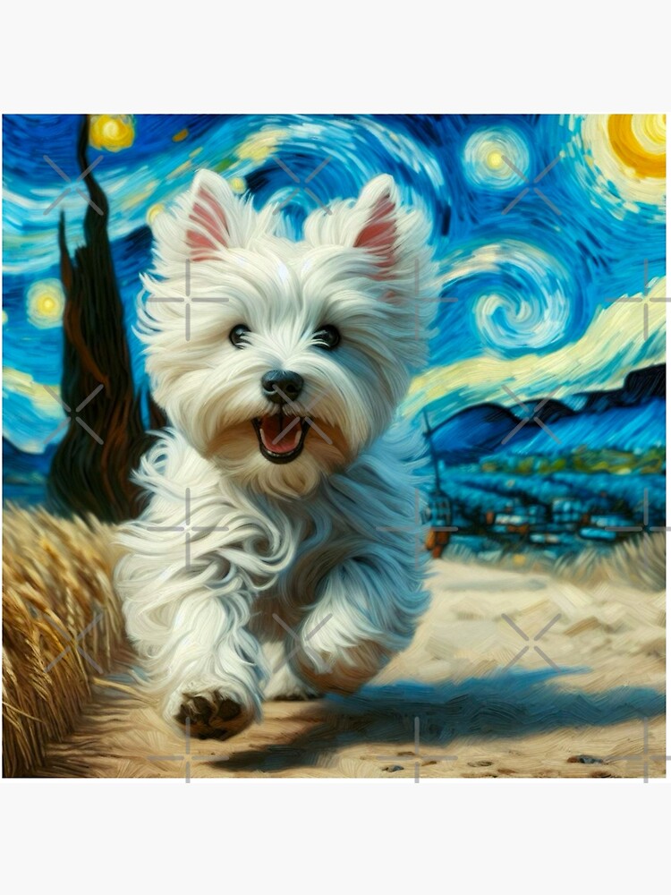 Deals Small Westie print