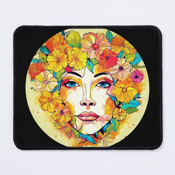 Item preview, Flower Portrait 22 designed and sold by Dose of Dysfunction.