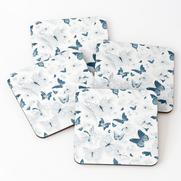Item preview, 023 White Butterfly in Nordic Minimalist Design designed and sold by Alexis Art Collection.