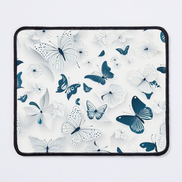 Item preview, 023 White Butterfly in Nordic Minimalist Design designed and sold by Alexis Art Collection.