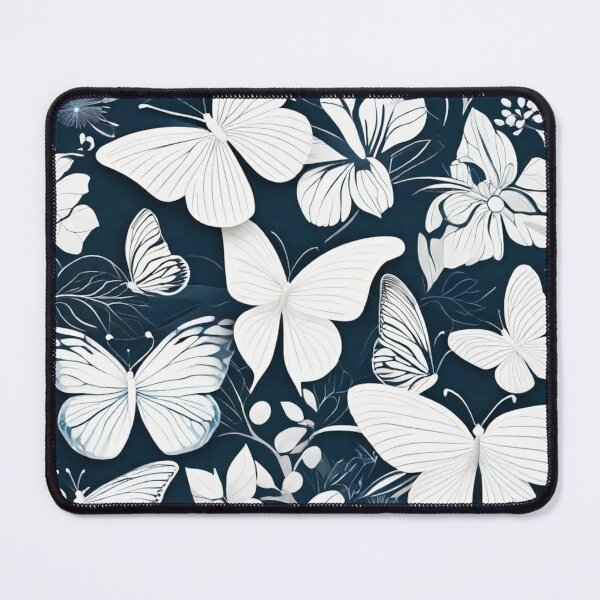 Item preview, 024 White Butterfly in Nordic Minimalist Design designed and sold by Alexis Art Collection.