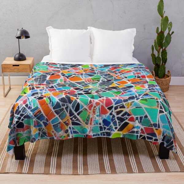 Item preview, Abstract Colorful Stained Glass Pattern designed and sold by calibrit.
