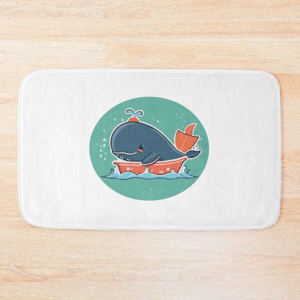 Item preview, Bathtime Whale designed and sold by CutiePieClub.