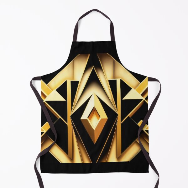 Item preview, Gold Art Deco Style 044 designed and sold by fleesphotos.