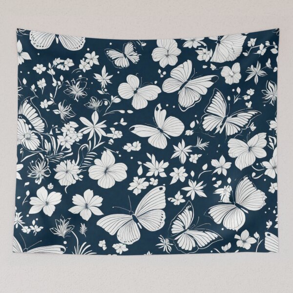 Item preview, 026 White Butterfly in Nordic Minimalist Design designed and sold by Alexis Art Collection.