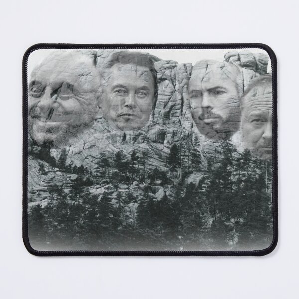 Item preview, Joe Rogan, Elon Musk and Co, Mt Rushmore designed and sold by teeks82.