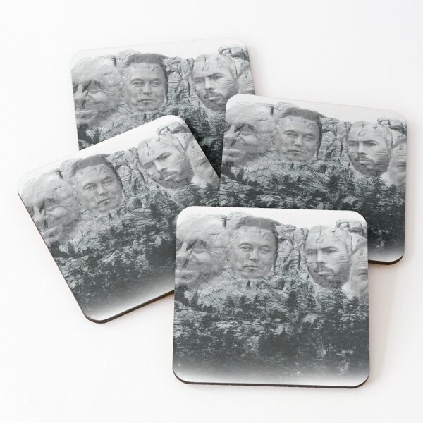 Item preview, Joe Rogan, Elon Musk and Co, Mt Rushmore designed and sold by teeks82.