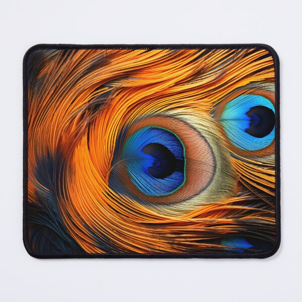 Item preview, Colorful peacock feather print designed and sold by dcrc.