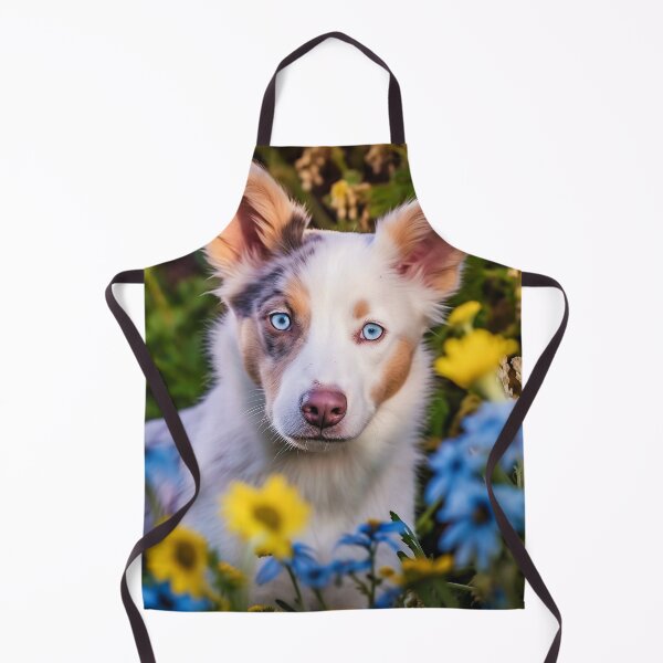 Item preview, Cute Australian Shepherd Puppy Photo designed and sold by TheAnimalZ00.