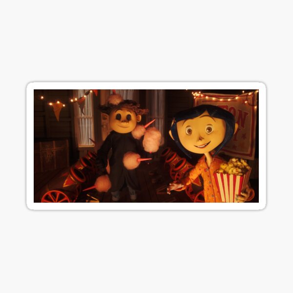 Artikel-Vorschau von Coraline und Wybie, designt und verkauft von llartshop.