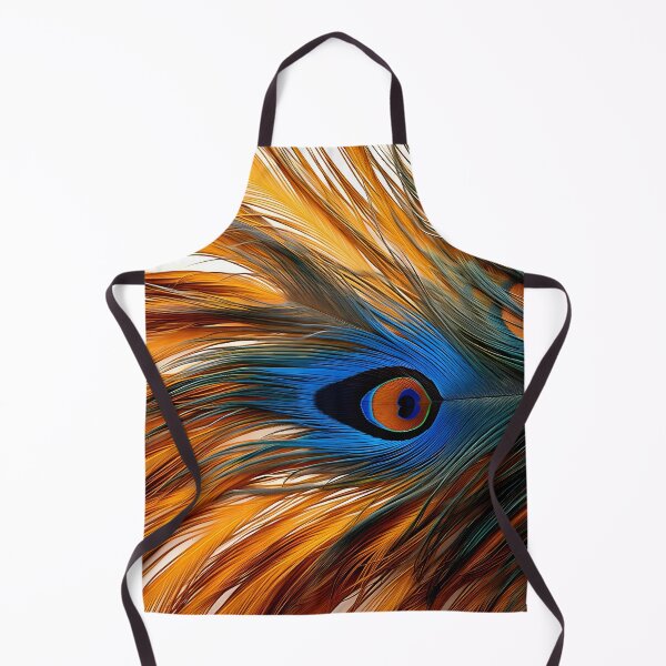 Item preview, colorful peacock feather print designed and sold by dcrc.