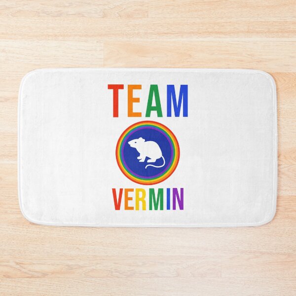 Item preview, Team vermin rainbow anti Trump design  designed and sold by Rachel the Artist .