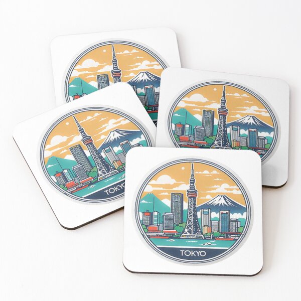 Item preview, Tokyo travel stamp designed and sold by AmandaDigital.