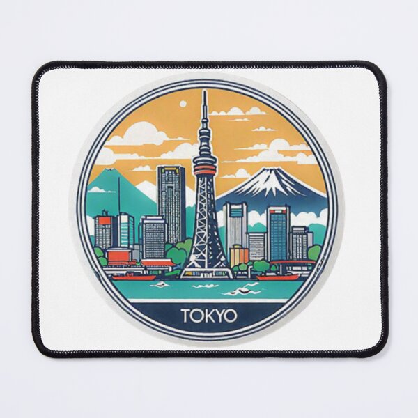 Item preview, Estampilla de viaje de Tokyo designed and sold by AmandaDigital.