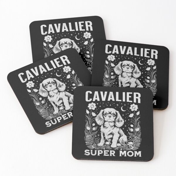 Item preview, Dog Mom Tee - Cavalier Super Mom | Cavalier King Charles Spaniel designed and sold by AmorcitoDesigns.