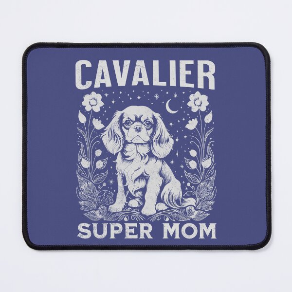Item preview, Dog Mom Tee - Cavalier Super Mom | Cavalier King Charles Spaniel designed and sold by AmorcitoDesigns.