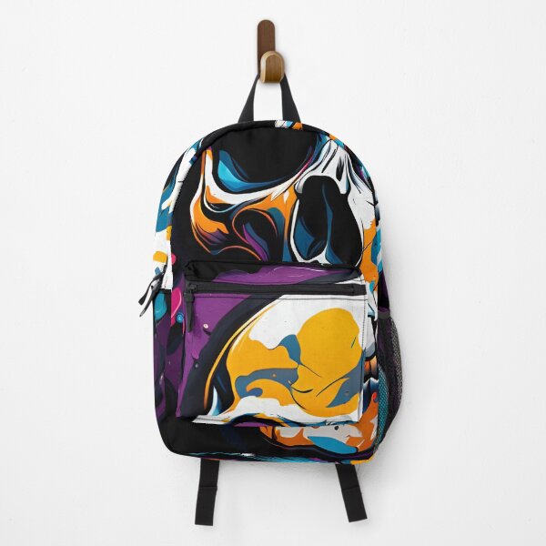 Item preview, Colorful Graffiti Skull designed and sold by DisneyKrayzie.