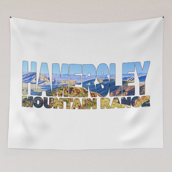 Item preview, HAMERSLEY Mountain Range - Pilbara Western Australia designed and sold by Adam Gormley.