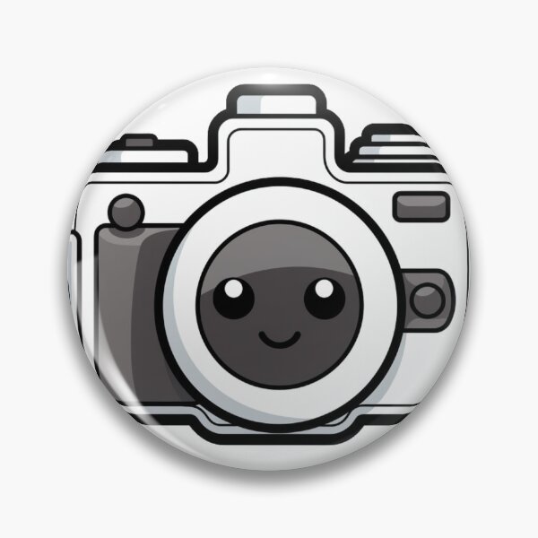 Item preview, Kawaii Black and White Camera designed and sold by jovial429.