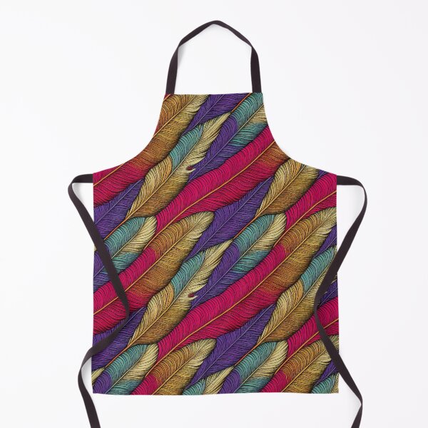 Item preview, Vibrant Tropical Feather Pattern designed and sold by Varadar.
