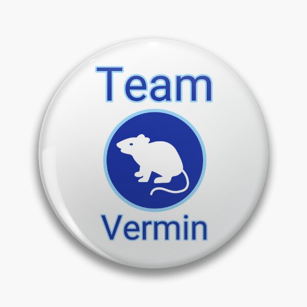 Item preview, Team vermin blue anti Trump design  designed and sold by Rachel the Artist .