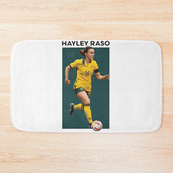 Item preview, Hayley Raso Poster- Women’s Footballer Wall Art designed and sold by umilukur.
