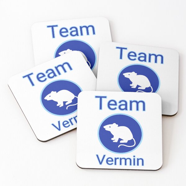 Item preview, Team vermin blue anti Trump design  designed and sold by Rachel the Artist .