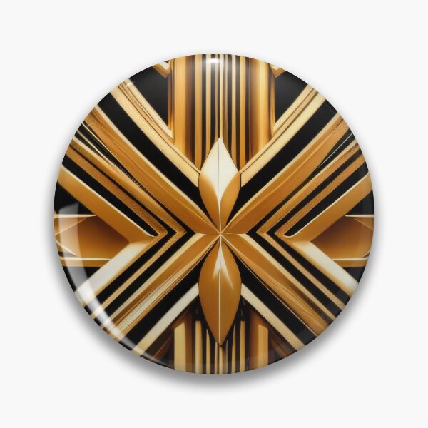 Item preview, Gold Art Deco Style 040 designed and sold by fleesphotos.