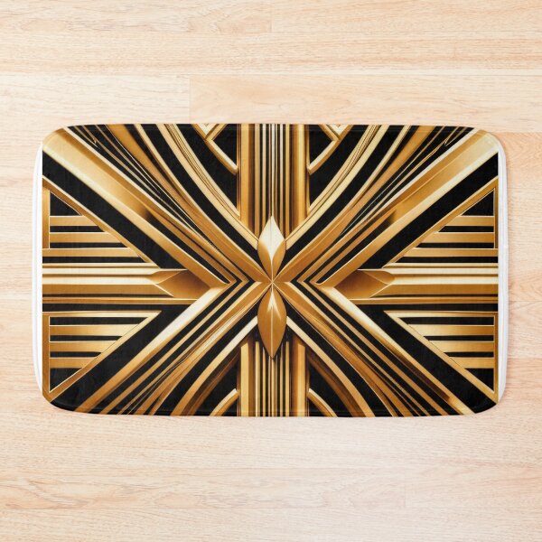 Item preview, Gold Art Deco Style 040 designed and sold by fleesphotos.