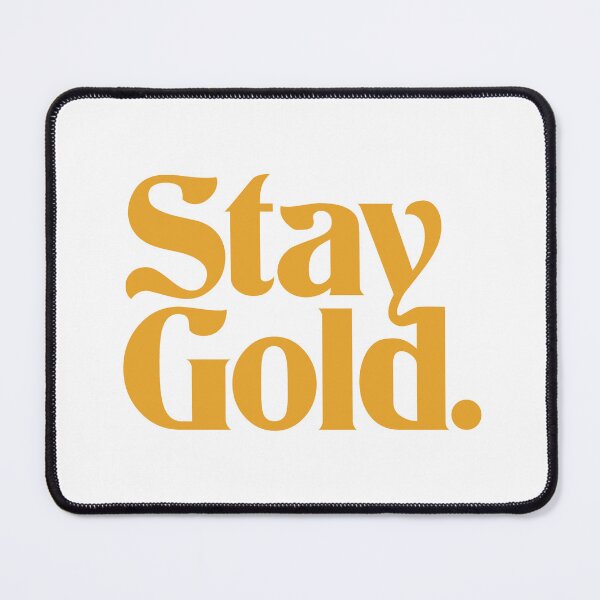 Item preview, Stay Gold Funky Typography Logo designed and sold by 80sKidd.