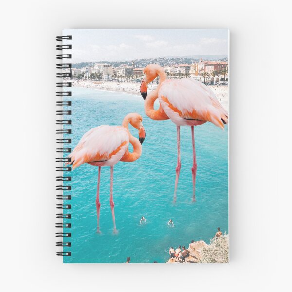 Item preview, Flamingo on The City Beach designed and sold by Vesuvik-Designs.