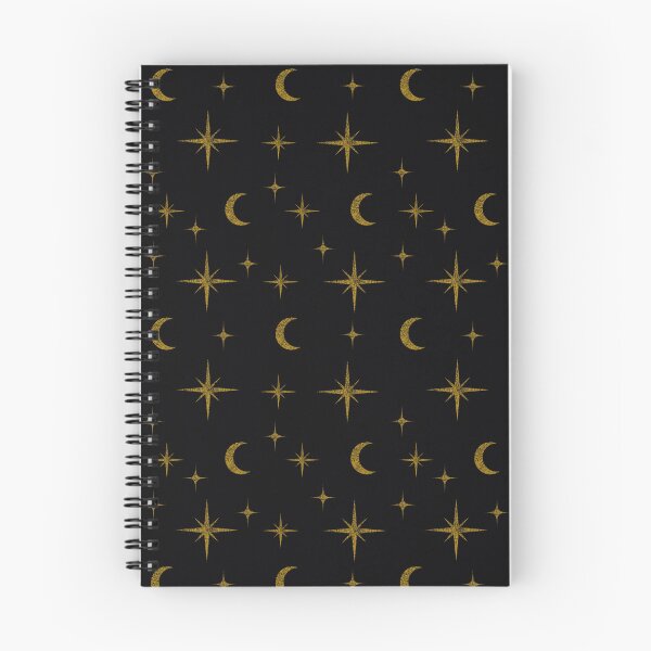 Item preview, Golden stars and moon designed and sold by MagicOpossum.