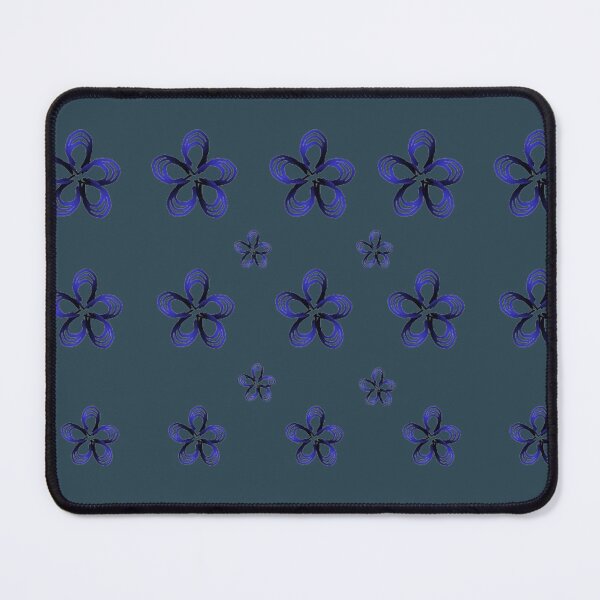 Item preview, Deep Blue Flowers, Floral Artwork designed and sold by Art Shimmers.